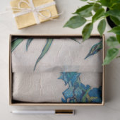 Papier Mousseline Vase avec Irises, Van Gogh (Cadeau)