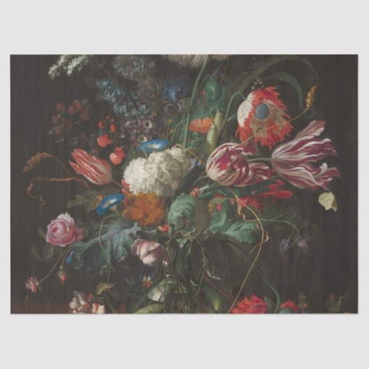 Papier Mousseline Vase des fleurs - Jan Davidsz. de Heem (Recto)