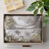 Papier Mousseline Vase Tournesol Rustique Paris Découpage Pays (Cadeau)