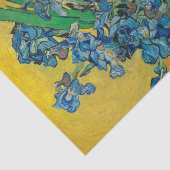 Papier Mousseline Vase Van Gogh avec Iris Classic Impressionnisme (Détail)