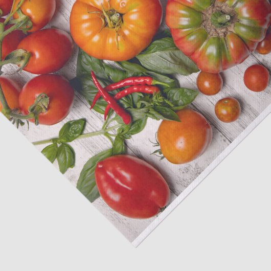 Papier Mousseline Vegetable and Herb Harvest (Détail)