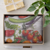 Papier Mousseline Vegetable and Herb Harvest (Cadeau)