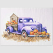 Papier Mousseline Véhicule de récolte rempli de papier de découpage  (Recto)