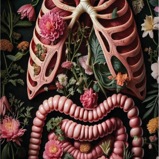 Papier Mousseline Veines et vignes