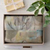 Papier Mousseline Vellum Floral II (Cadeau)