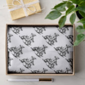 Papier Mousseline Vélo et cavalier simples de Motorcross (Cadeau)