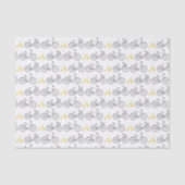 Papier Mousseline Vélo jaune (Recto)