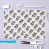 Papier Mousseline Vélos (Artisanat)