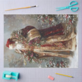 Papier Mousseline Velvet Père Noël (Artisanat)