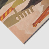 Papier Mousseline Venezia Travel Poster Decoupage Tissu Papier (Détail)