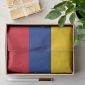 Papier Mousseline Venezuela : drapeau patriotique vénézuélien (Cadeau)