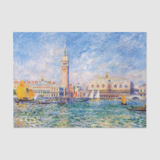 Papier Mousseline Venise, Venezia, Renoir (Recto)