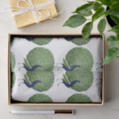 Papier Mousseline Ventilateur Open Peacock (Cadeau)