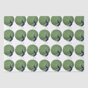 Papier Mousseline Ventilateur Open Peacock