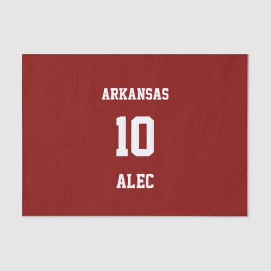 Papier Mousseline Ventilateur sportif Votre propre Maroon (Recto)