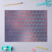 Papier Mousseline Ventilateurs Art déco rose violet déco (Artisanat)