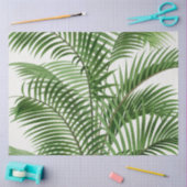 Papier Mousseline Verdure tropicale Aquarelle Palm Tree Feuilles (Artisanat)