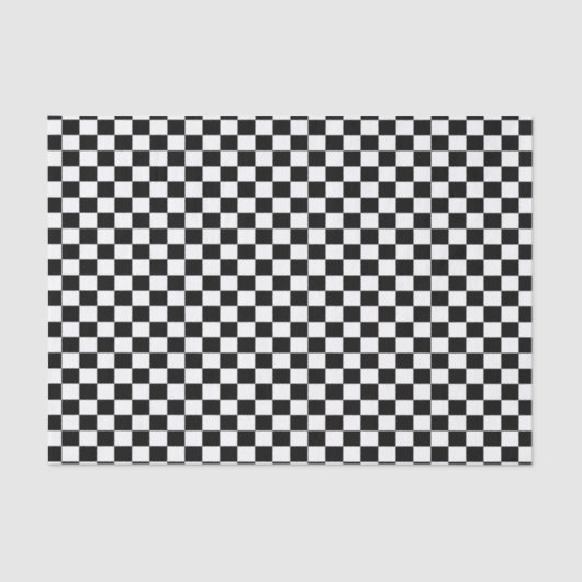 Papier Mousseline Vérificateur noir et blanc (Recto)