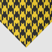 Papier Mousseline Vérification de la position de bas de page jaune n (Détail)