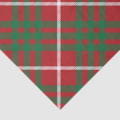 Papier Mousseline Vérification rouge et verte (Détail)