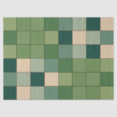 Papier Mousseline Vérifié Vert (Recto)