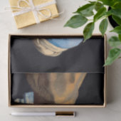 Papier Mousseline Vermeer Girl avec oreille perle (Cadeau)