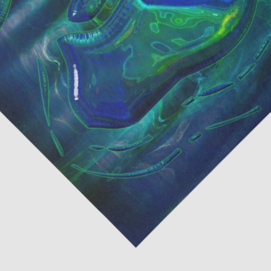 Papier Mousseline Verre 3D Dragonfly Pond (Détail)