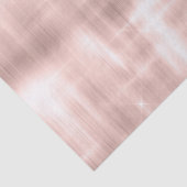 Papier Mousseline Verre blanc rose (Détail)