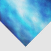 Papier Mousseline Verre bleu (Détail)