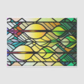 Papier Mousseline Verre coloré (Recto)