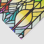 Papier Mousseline Verre coloré (Détail)