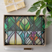 Papier Mousseline Verre coloré (Cadeau)