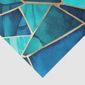 Papier Mousseline Verre coloré Mosaïque Art Tissu Papier (Détail)