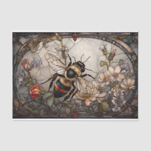 Papier Mousseline Verre d'abeille (Recto)