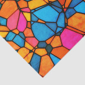 Papier Mousseline Verre de fixation (Détail)