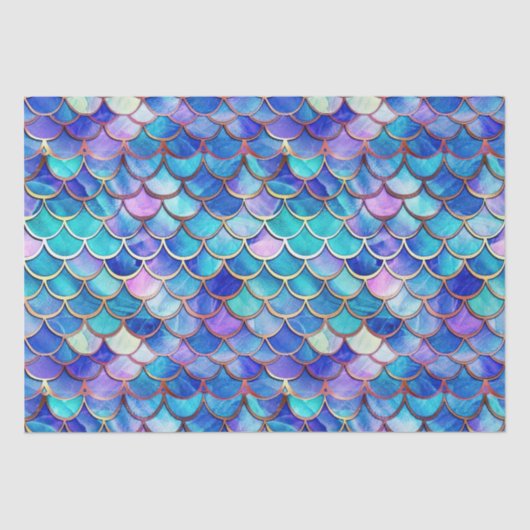 Papier Mousseline Verre de sirène (Recto)