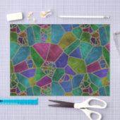 Papier Mousseline Verre souillé 9 (Artisanat)