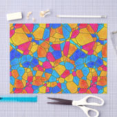 Papier Mousseline Verre tendu 2 (Artisanat)