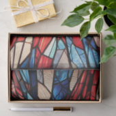 Papier Mousseline Verre Trait Patriotique (Cadeau)