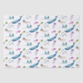 Papier Mousseline Vers La Mer Nous Allons Tissus Papier (Recto)