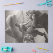 Papier Mousseline Vers la tempête par Grant Wood (Artisanat)