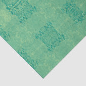 papier mousseline vert (Détail)