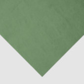 Papier Mousseline Vert botanique (Détail)