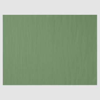 Papier Mousseline Vert botanique