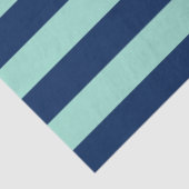 Papier Mousseline Vert clair et Bleu marine (Détail)