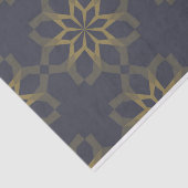 Papier Mousseline Vert, cool, unique, abstraction fleur tendance (Détail)