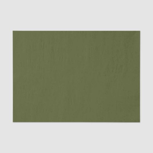 Papier Mousseline Vert de l'armée (Recto)