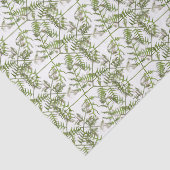 Papier Mousseline vert de printemps (Détail)