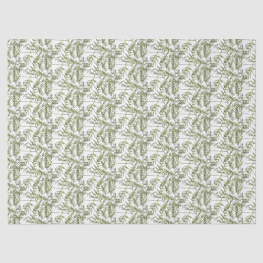 Papier Mousseline vert de printemps (Recto)