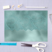 Papier Mousseline Vert d'oeuf de merle Lace Réception de mariage (Artisanat)